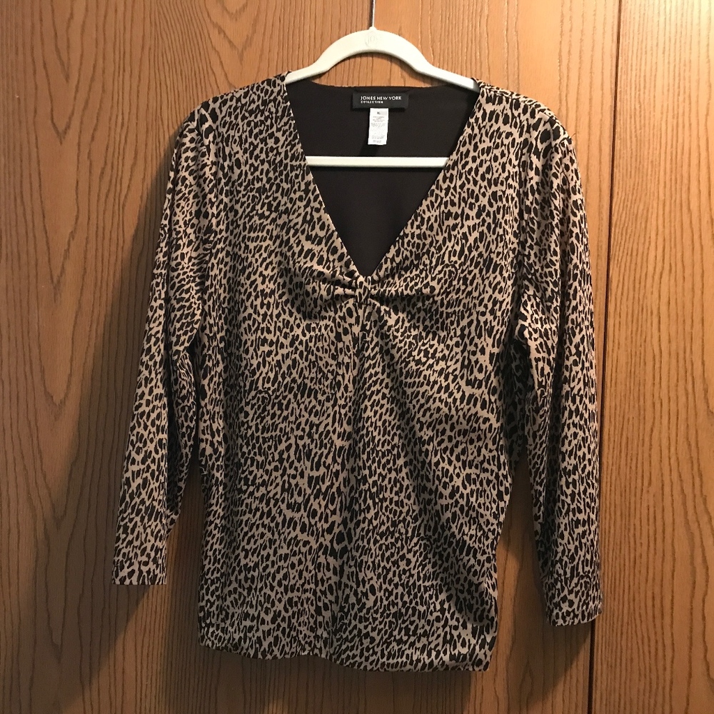 Animal Print Blouse